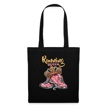 Running Princess Running Runner Running Jogging - Tote Bag - black - Front