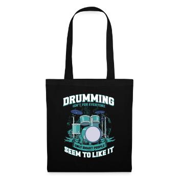 Percussion batterie cadeau de batterie - Sac en tissu - noir - Devant
