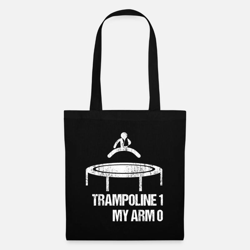 Bras bras Bras Cassé Trampoline 1 My Arm 0 - Sac en tissu - noir