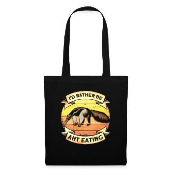Fourmilière Anteater Wildlife - Sac en tissu - noir - Devant