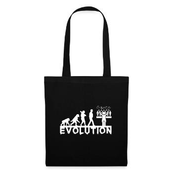 Chef de chœur Evolution Chorus Musique chorale Cadeau - Sac en tissu - noir - Devant