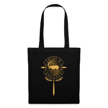 Legio II Augusta - Légion romaine - Sac en tissu - noir - Devant