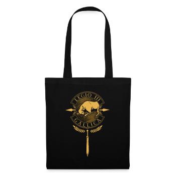Legio III Gallica - Légion romaine - Sac en tissu - noir - Devant
