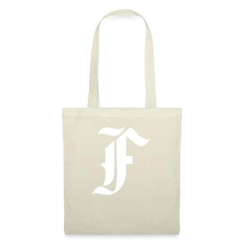 Letter F personalized gift alphabet first name Christmas - Tote Bag - nature - Front