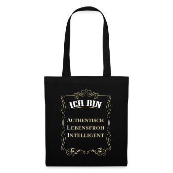 Für den besten Menschen - Ich bin Ali - Stoffbeutel - Schwarz - Vorne