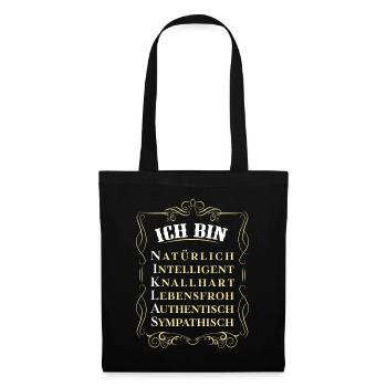 For the best person - I am Niklas - Tote Bag - black - Front