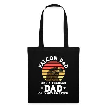 Falconer Falcon falconry gift - Tote Bag - black - Front