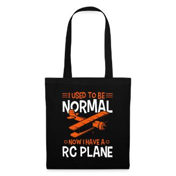 Model Airplane Model Flying Model Airplane - Tote Bag - black - Front