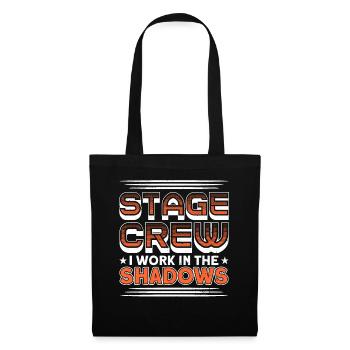 Stage Workers Stage Staff Actors - Tote Bag - black - Front