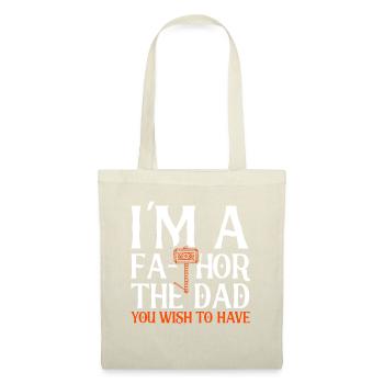 Fa-Thor Père Papa Papa - Sac en tissu - nature - Devant