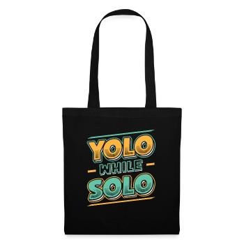 Solo proud single, Happy single - Tote Bag - black - Front