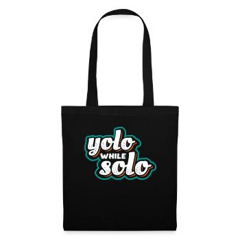 Solo proud single, Happy single - Tote Bag - black - Front