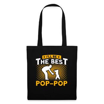 Pop-Pop Grandpa Grandfather Grandfather - Tote Bag - black - Front