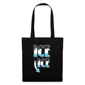 Annonce de grossesse - Sac en tissu - noir - Devant