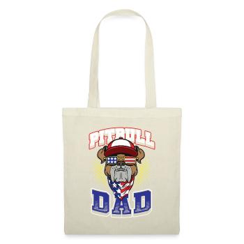 American Pitbull Dad July 4 - Tote Bag - nature - Front