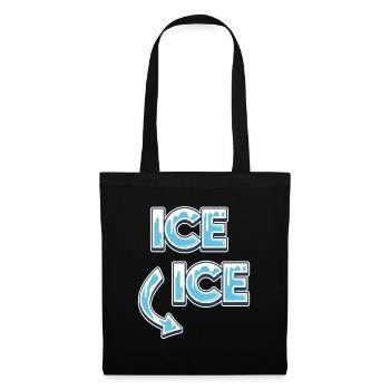Annonce de grossesse - Sac en tissu - noir - Devant