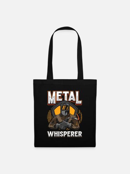 Schweißgerät aus Metall - Stoffbeutel - Schwarz