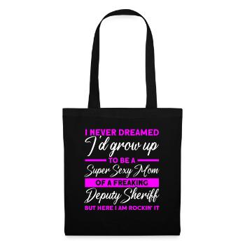 Mama Assistant Sheriff Mama Mother - Tote Bag - black - Front