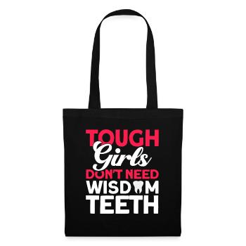 Wisdom Teeth Wisdom Tooth Patient Dentist - Tote Bag - black - Front