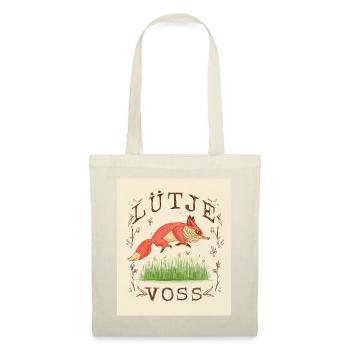 Lütje Voss Petit renard bas-allemand - Sac en tissu - nature - Devant