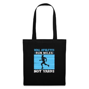 Running Marathon Runner Running - Sac en tissu - noir - Devant