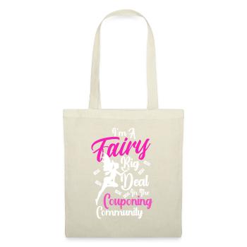 Coupon Shopper Discount Couponer Vente à prix réduit - Sac en tissu - nature - Devant
