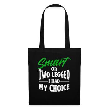 Handicap Amputee Amputation Prosthetic Leg - Tote Bag - black - Front