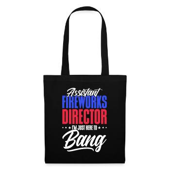Funny fireworks pyrotechnician saying - Tote Bag - black - Front