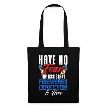 Funny fireworks pyrotechnician saying - Tote Bag - black - Front
