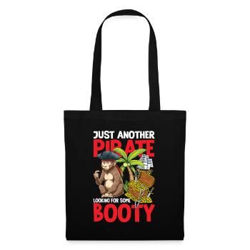 Just Another Pirate Looking For Some Booty - Stoffbeutel - Schwarz - Vorne