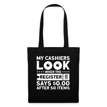 Coupon Shopper Discount Couponer Discount Sale - Tote Bag - black - Front