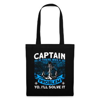 Amateurs de bateau Capitaine de bateau Capitaines - Sac en tissu - noir - Devant