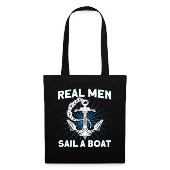Amateurs de bateau Capitaine de bateau Capitaines - Sac en tissu - noir - Devant