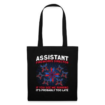 Funny fireworks pyrotechnician saying - Tote Bag - black - Front