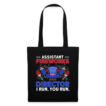 Funny fireworks pyrotechnician saying - Tote Bag - black - Front