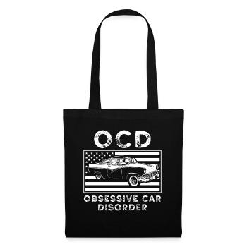 OCD obsessive car dissorder - Tote Bag - black - Front