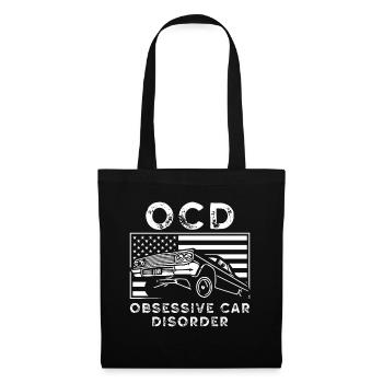 OCD obsessive car dissorder - Tote Bag - black - Front