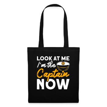 Amateurs de bateau Capitaine de bateau Capitaine Capitaines - Sac en tissu - noir - Devant