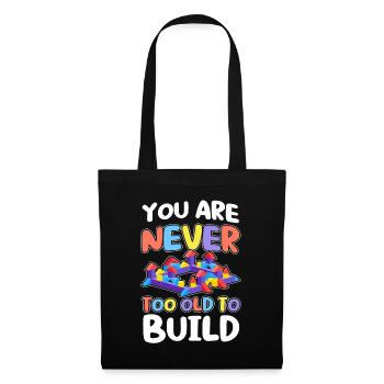 Build clamping block building block - Tote Bag - black - Front
