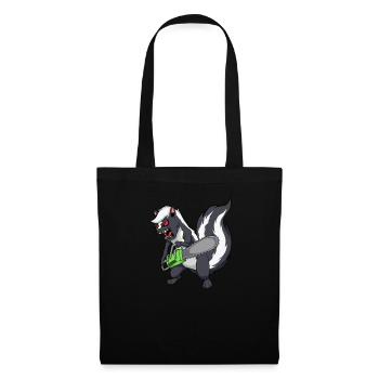 Monster Animals - Tronçonneuse Mouffette - Sac en tissu - noir - Devant