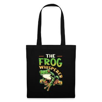 The Frog Whisperer - Tote Bag - black - Front