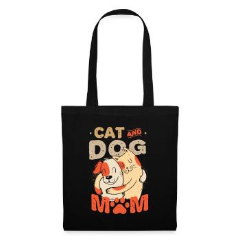 Cat and dog mother, pets. - Tote Bag - black - Front