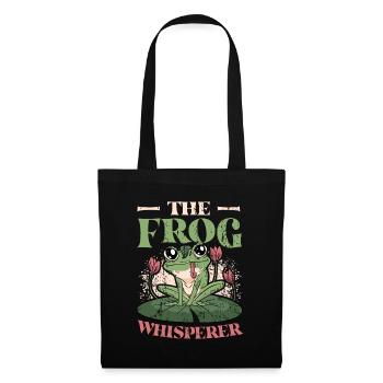 The Frog Whisperer - Tote Bag - black - Front
