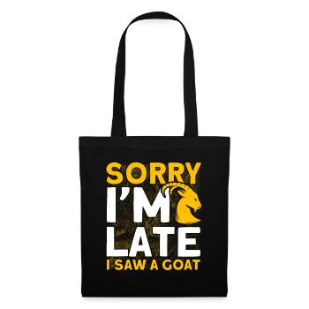 Vintage Retro Goat Breeder Goat Goat Lover - Tote Bag - black - Front