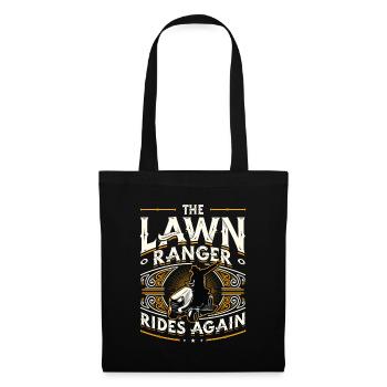 The Lawn Ranger Rides Again Lawn Care Lawn Mower - Tote Bag - black - Front
