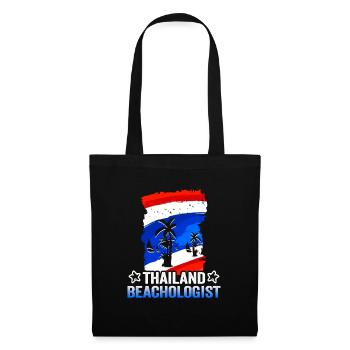 Thailand Beach Holiday by the Sea Design Beach Motif - Tote Bag - black - Front