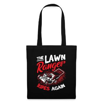 The Lawn Ranger Rides Again Lawn Care Lawn Mower - Tote Bag - black - Front