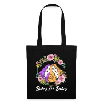 Babes for Babes Feminist - Tote Bag - black - Front