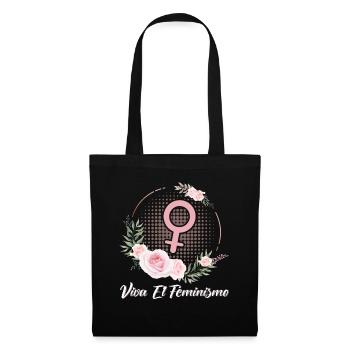 Viva El Feminismo Feminist - Tote Bag - black - Front
