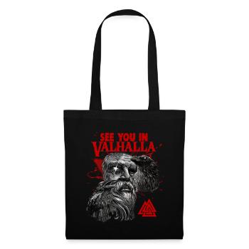 Viking Blood Odin And Ravens Viking Culture - Tote Bag - black - Front